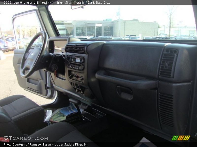 Bright Silver Metallic / Dark Slate Gray 2006 Jeep Wrangler Unlimited 4x4