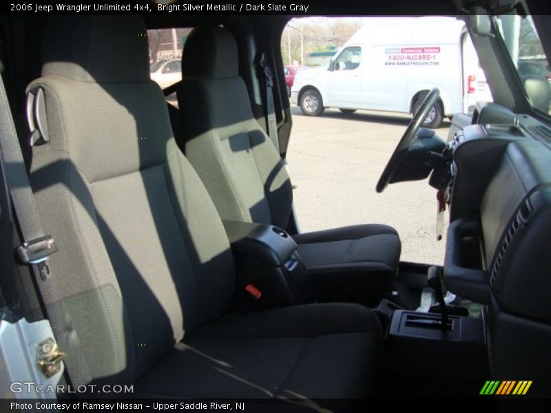 Bright Silver Metallic / Dark Slate Gray 2006 Jeep Wrangler Unlimited 4x4
