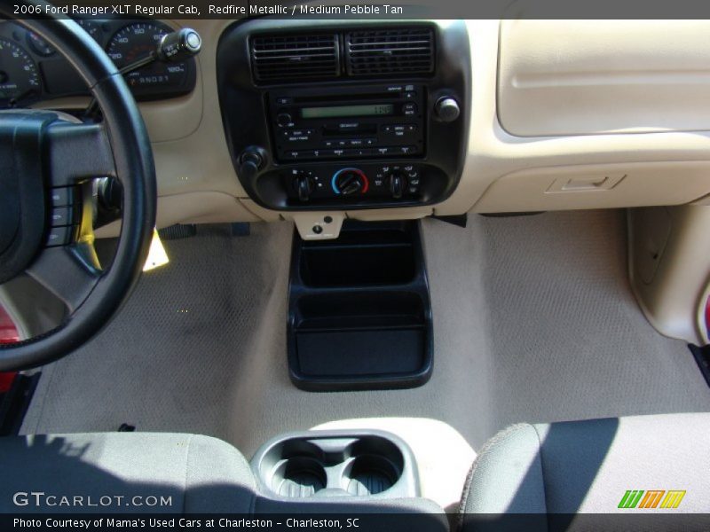 Redfire Metallic / Medium Pebble Tan 2006 Ford Ranger XLT Regular Cab