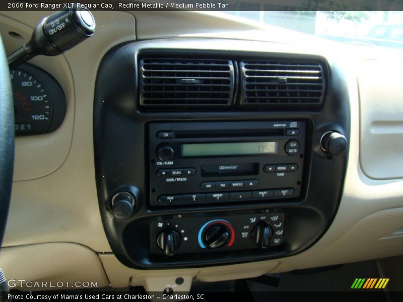Redfire Metallic / Medium Pebble Tan 2006 Ford Ranger XLT Regular Cab