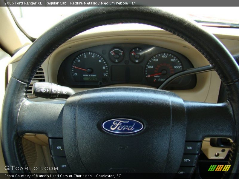 Redfire Metallic / Medium Pebble Tan 2006 Ford Ranger XLT Regular Cab