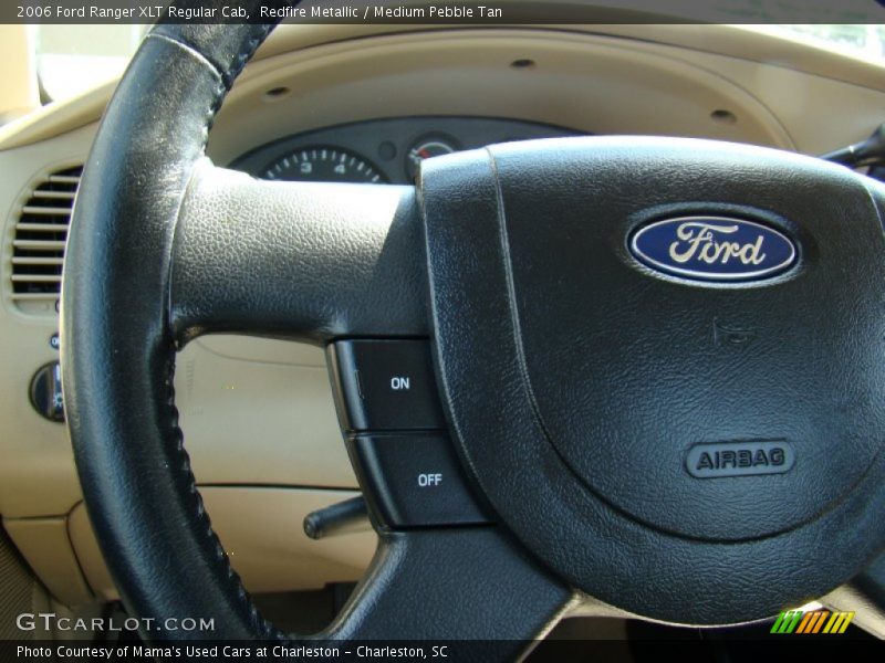 Redfire Metallic / Medium Pebble Tan 2006 Ford Ranger XLT Regular Cab