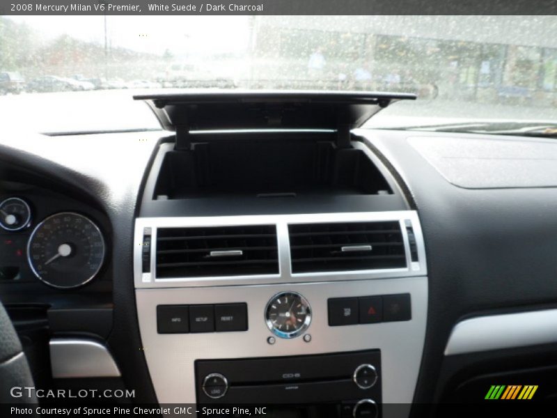 White Suede / Dark Charcoal 2008 Mercury Milan V6 Premier