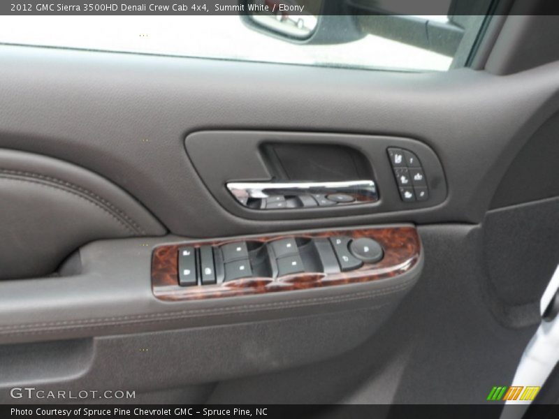 Summit White / Ebony 2012 GMC Sierra 3500HD Denali Crew Cab 4x4