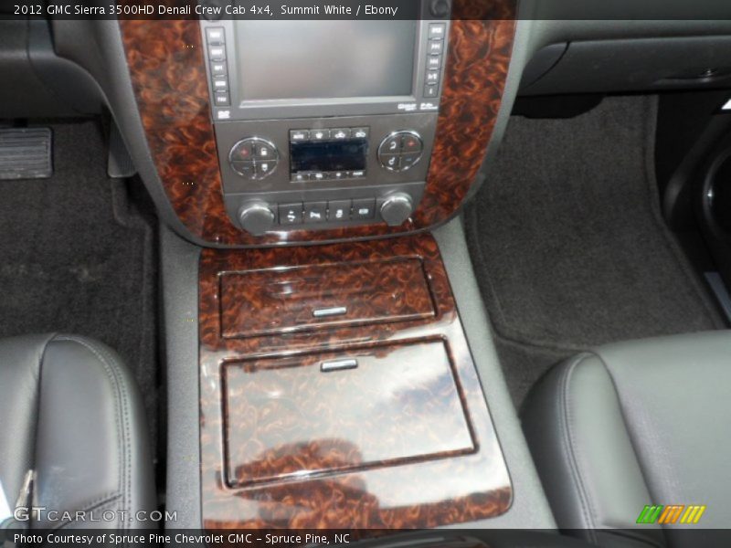 Summit White / Ebony 2012 GMC Sierra 3500HD Denali Crew Cab 4x4