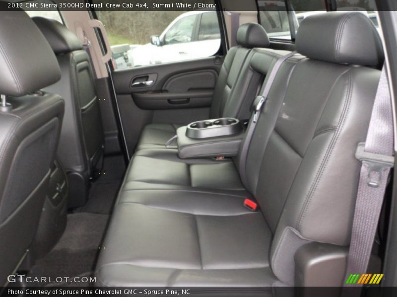 Summit White / Ebony 2012 GMC Sierra 3500HD Denali Crew Cab 4x4