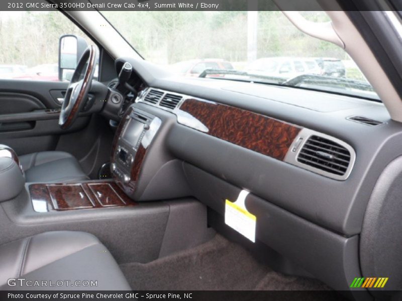 Summit White / Ebony 2012 GMC Sierra 3500HD Denali Crew Cab 4x4