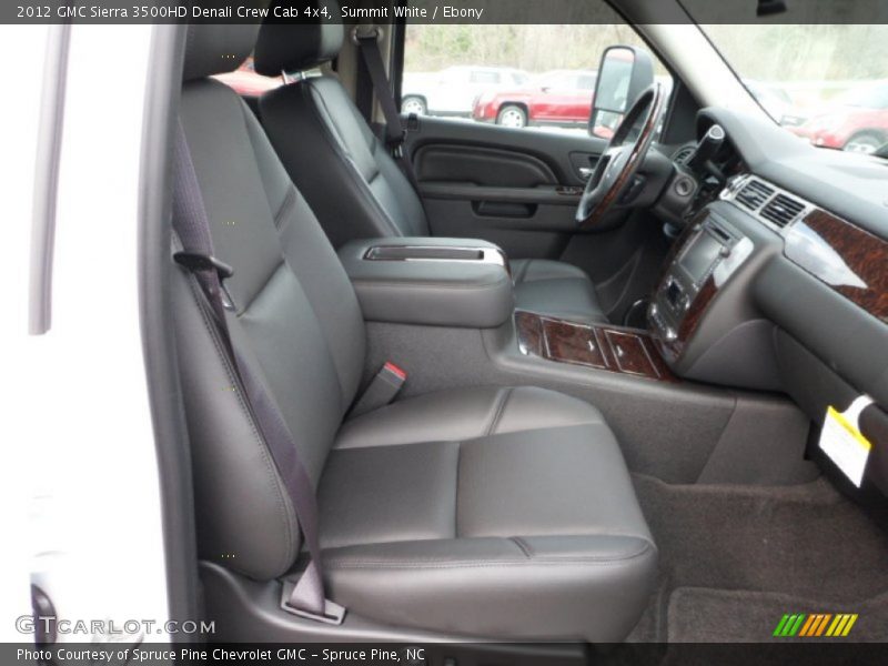Summit White / Ebony 2012 GMC Sierra 3500HD Denali Crew Cab 4x4