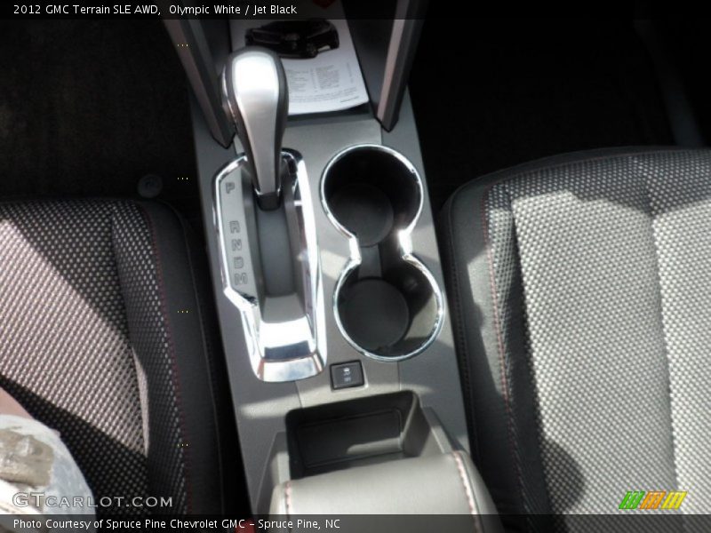 Olympic White / Jet Black 2012 GMC Terrain SLE AWD
