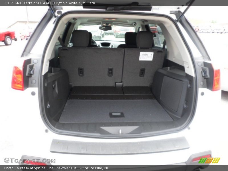 Olympic White / Jet Black 2012 GMC Terrain SLE AWD