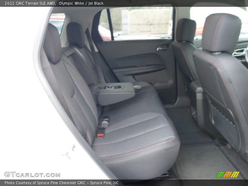 Olympic White / Jet Black 2012 GMC Terrain SLE AWD