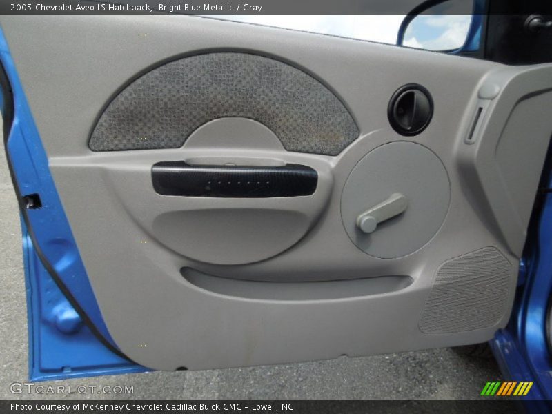 Bright Blue Metallic / Gray 2005 Chevrolet Aveo LS Hatchback