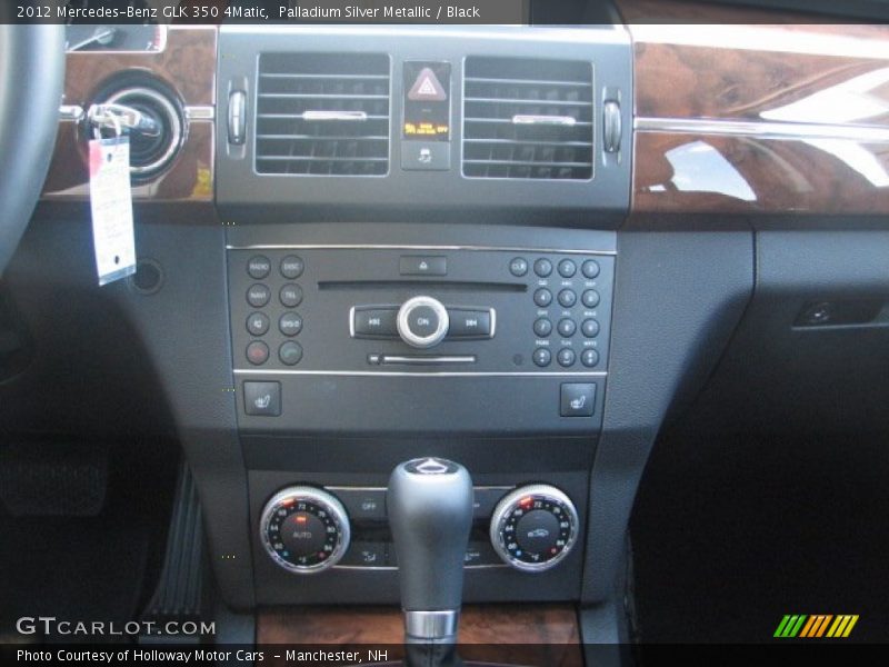 Palladium Silver Metallic / Black 2012 Mercedes-Benz GLK 350 4Matic