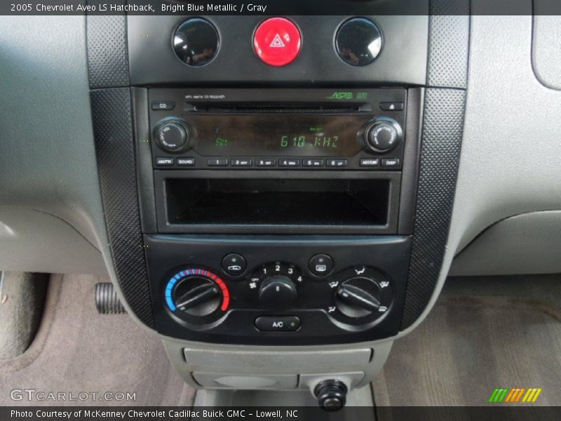 Bright Blue Metallic / Gray 2005 Chevrolet Aveo LS Hatchback