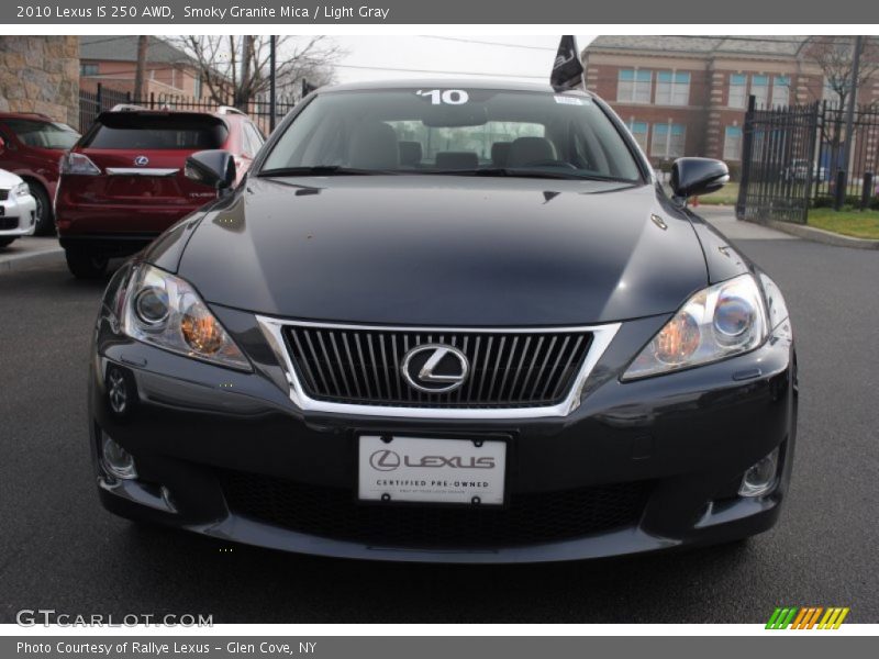 Smoky Granite Mica / Light Gray 2010 Lexus IS 250 AWD
