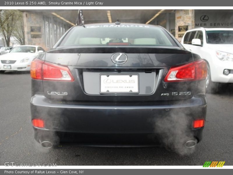 Smoky Granite Mica / Light Gray 2010 Lexus IS 250 AWD
