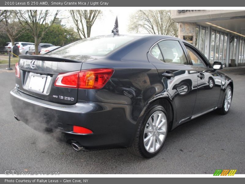 Smoky Granite Mica / Light Gray 2010 Lexus IS 250 AWD