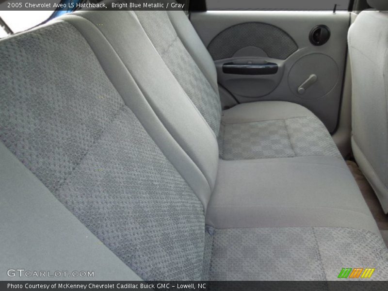 Bright Blue Metallic / Gray 2005 Chevrolet Aveo LS Hatchback