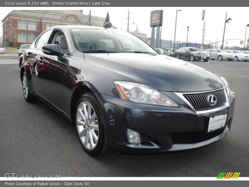 Smoky Granite Mica / Light Gray 2010 Lexus IS 250 AWD