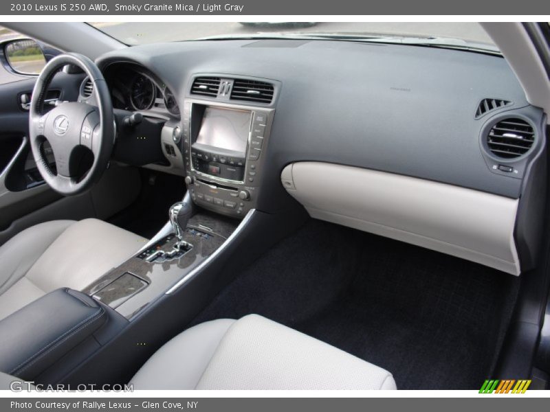 Smoky Granite Mica / Light Gray 2010 Lexus IS 250 AWD