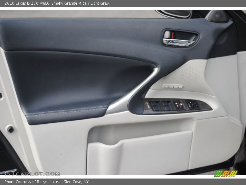 Smoky Granite Mica / Light Gray 2010 Lexus IS 250 AWD