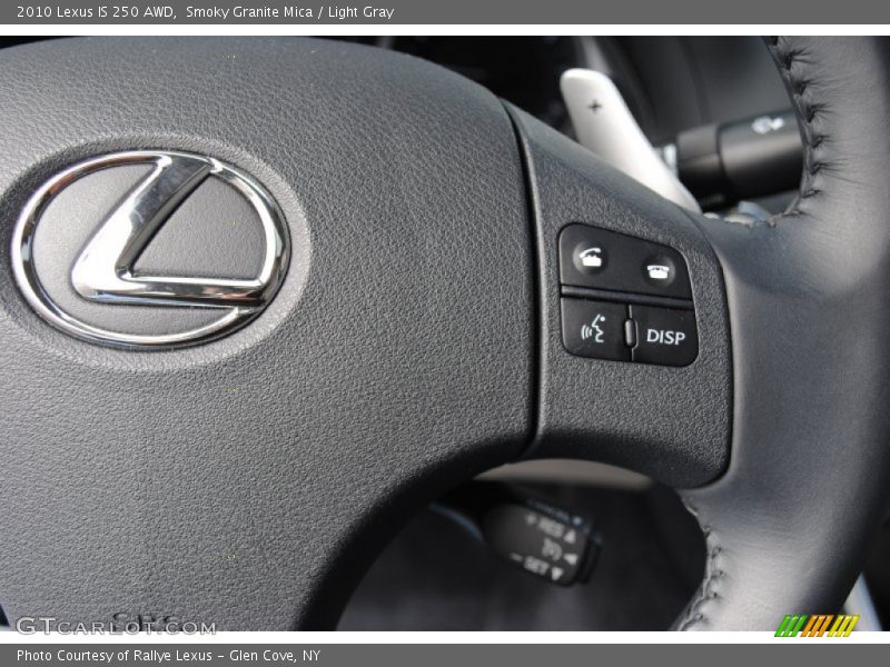 Smoky Granite Mica / Light Gray 2010 Lexus IS 250 AWD