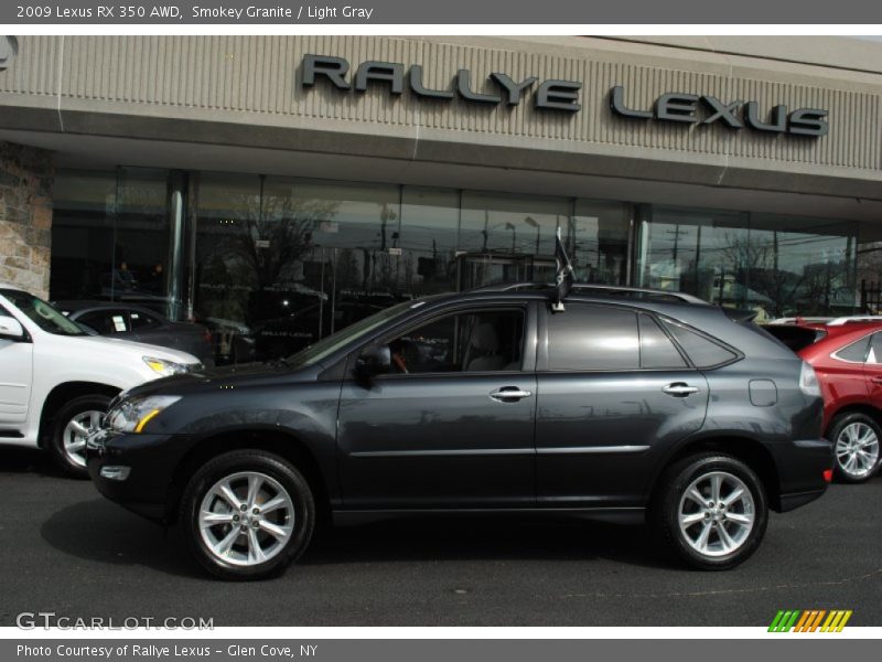 Smokey Granite / Light Gray 2009 Lexus RX 350 AWD