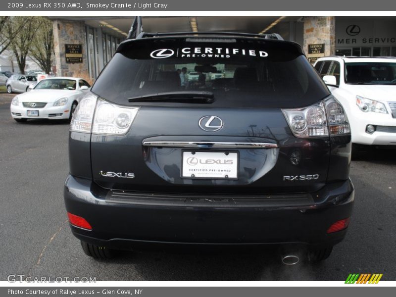 Smokey Granite / Light Gray 2009 Lexus RX 350 AWD