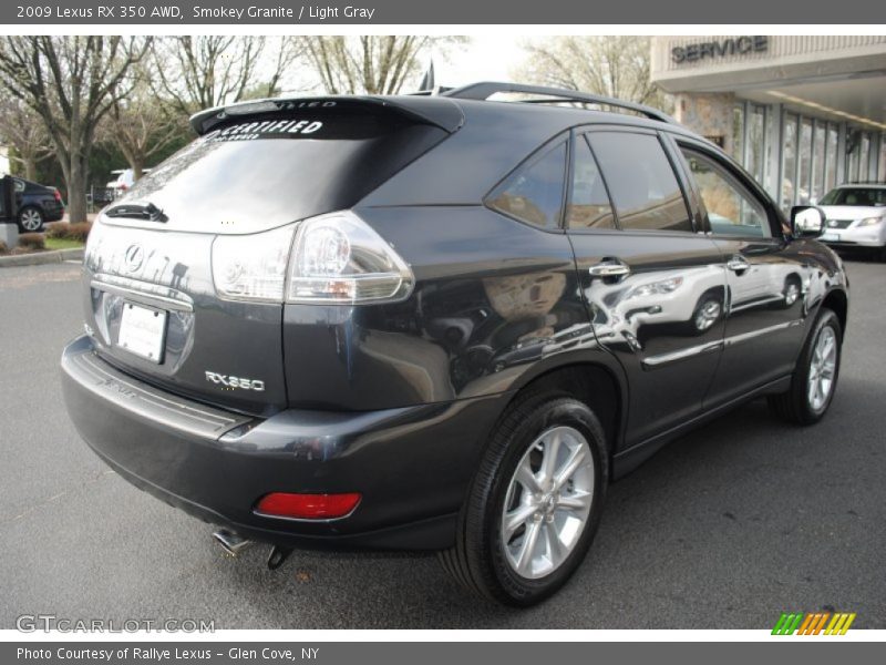Smokey Granite / Light Gray 2009 Lexus RX 350 AWD