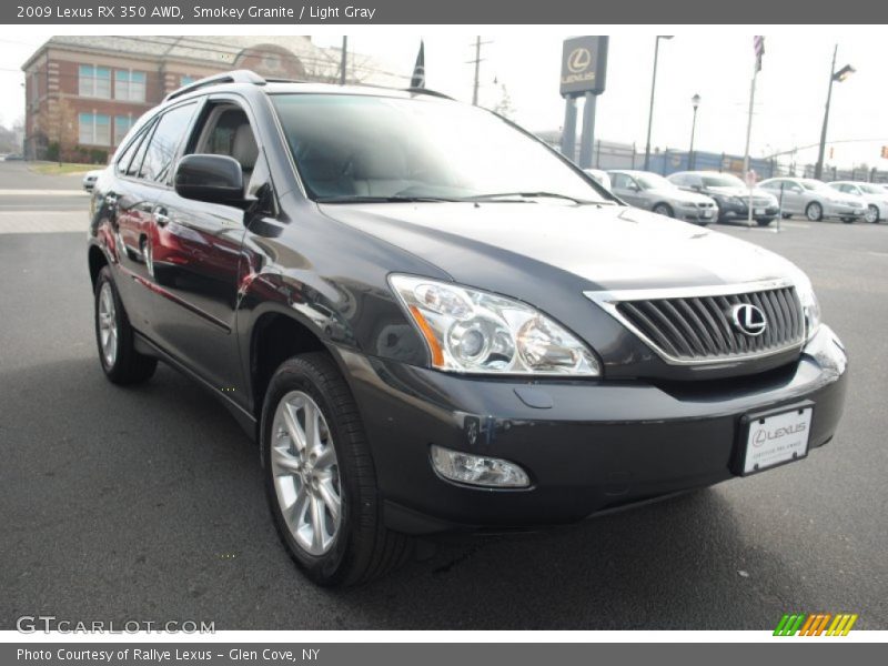 Smokey Granite / Light Gray 2009 Lexus RX 350 AWD
