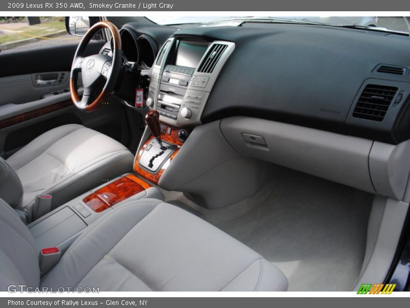 Smokey Granite / Light Gray 2009 Lexus RX 350 AWD