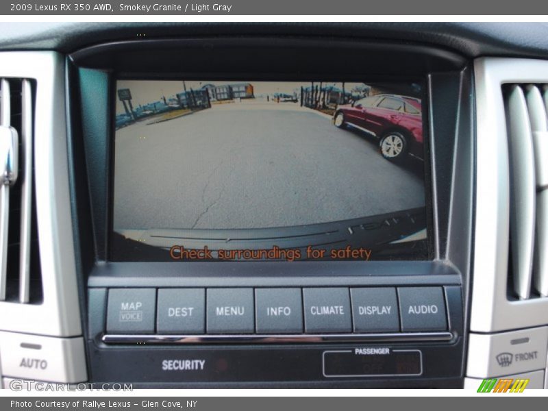 Smokey Granite / Light Gray 2009 Lexus RX 350 AWD