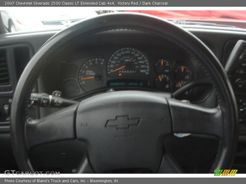 Victory Red / Dark Charcoal 2007 Chevrolet Silverado 1500 Classic LT Extended Cab 4x4