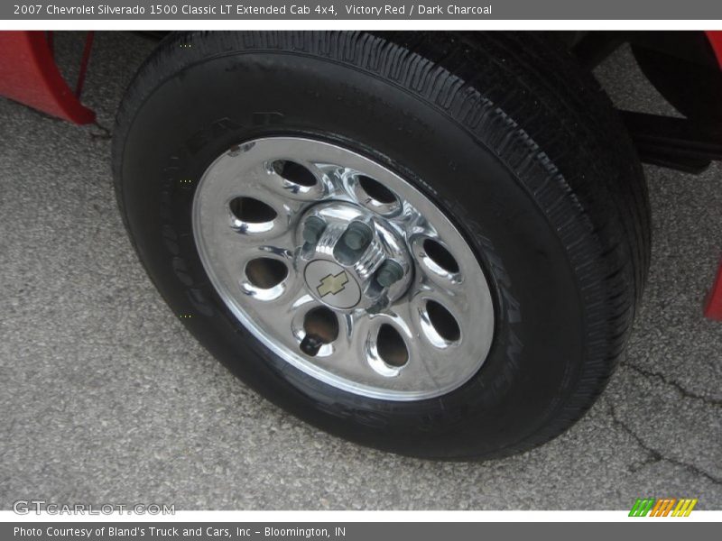 Victory Red / Dark Charcoal 2007 Chevrolet Silverado 1500 Classic LT Extended Cab 4x4