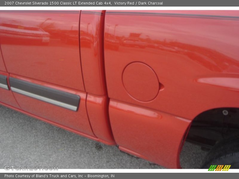 Victory Red / Dark Charcoal 2007 Chevrolet Silverado 1500 Classic LT Extended Cab 4x4