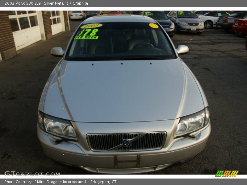 Silver Metallic / Graphite 2003 Volvo S80 2.9