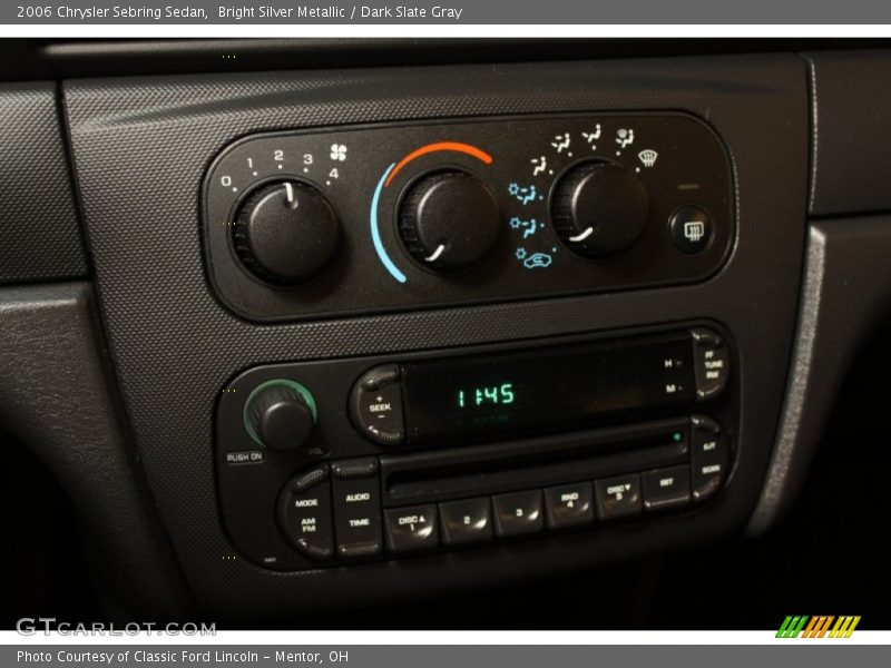Bright Silver Metallic / Dark Slate Gray 2006 Chrysler Sebring Sedan