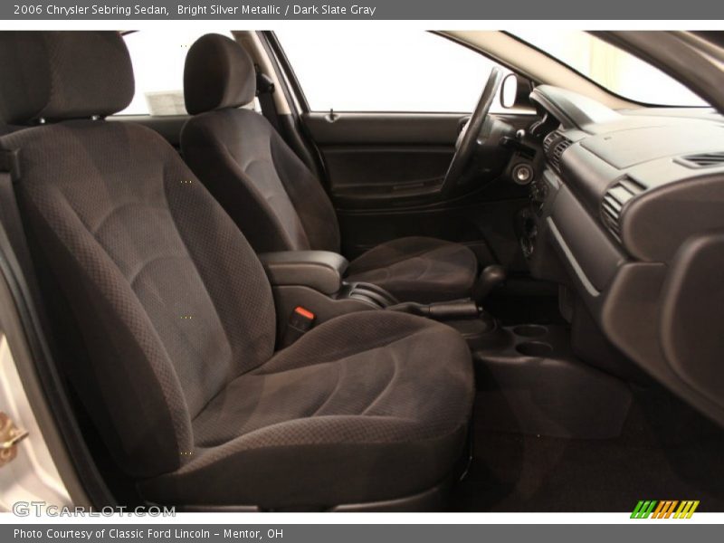Bright Silver Metallic / Dark Slate Gray 2006 Chrysler Sebring Sedan