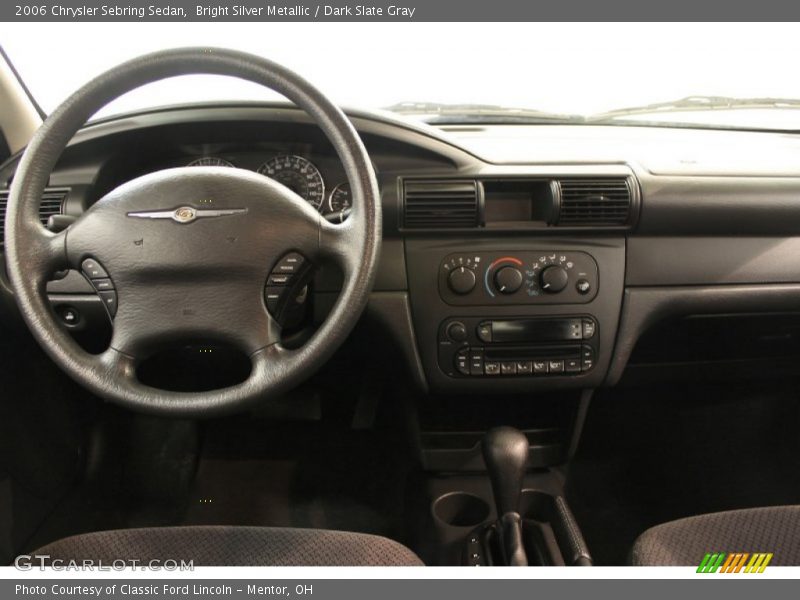 Bright Silver Metallic / Dark Slate Gray 2006 Chrysler Sebring Sedan