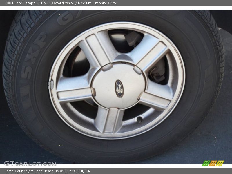 Oxford White / Medium Graphite Grey 2001 Ford Escape XLT V6