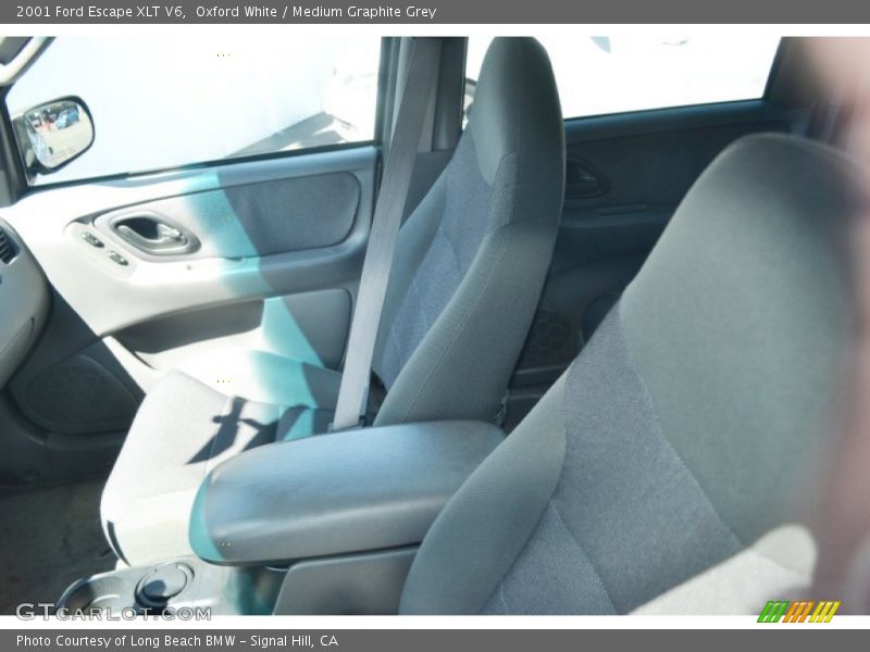 Oxford White / Medium Graphite Grey 2001 Ford Escape XLT V6