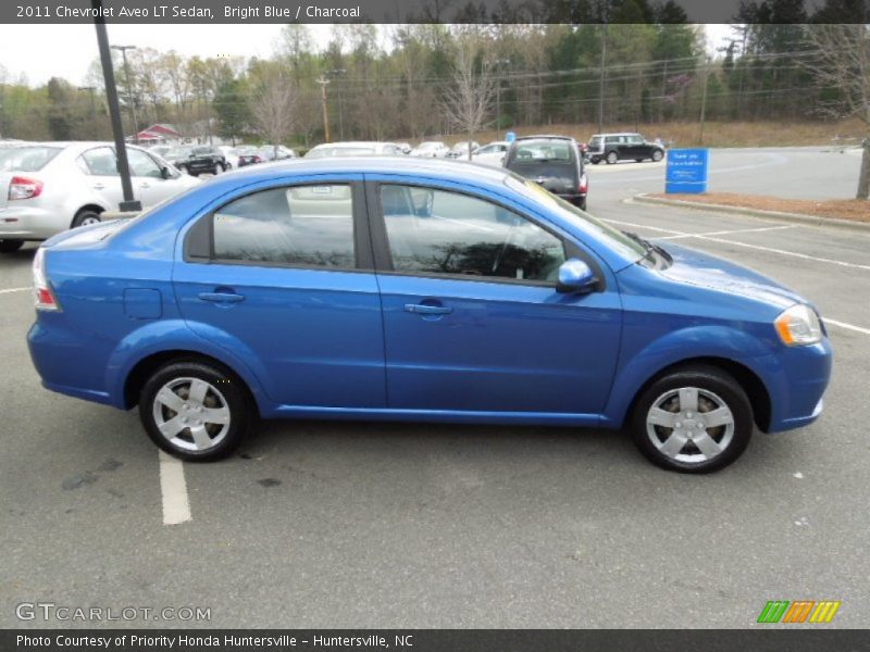 Bright Blue / Charcoal 2011 Chevrolet Aveo LT Sedan