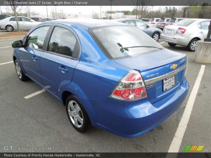 Bright Blue / Charcoal 2011 Chevrolet Aveo LT Sedan