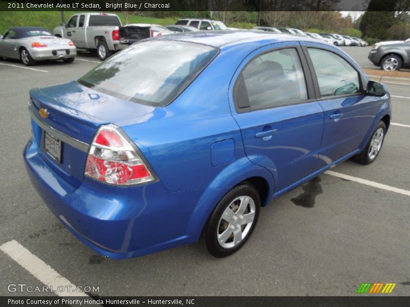 Bright Blue / Charcoal 2011 Chevrolet Aveo LT Sedan