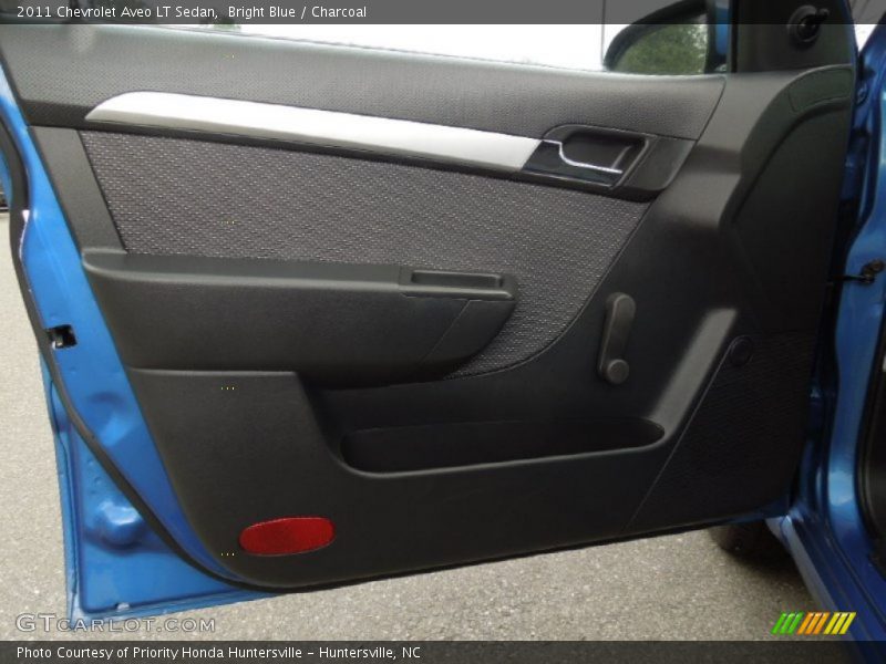 Bright Blue / Charcoal 2011 Chevrolet Aveo LT Sedan