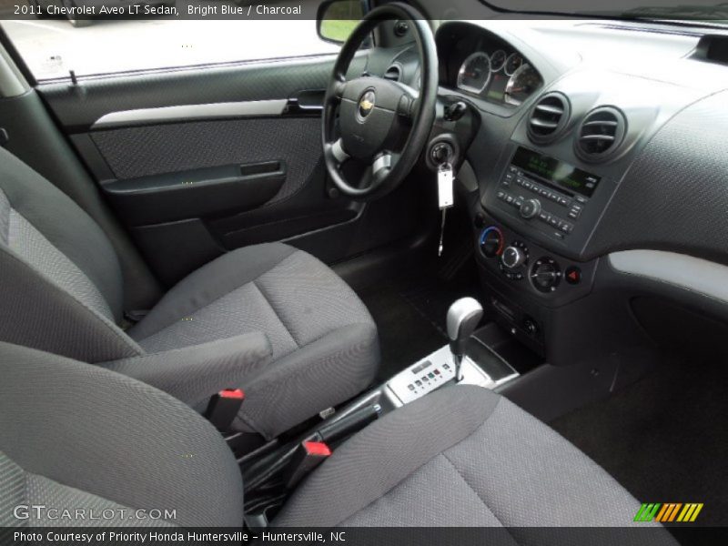 Bright Blue / Charcoal 2011 Chevrolet Aveo LT Sedan