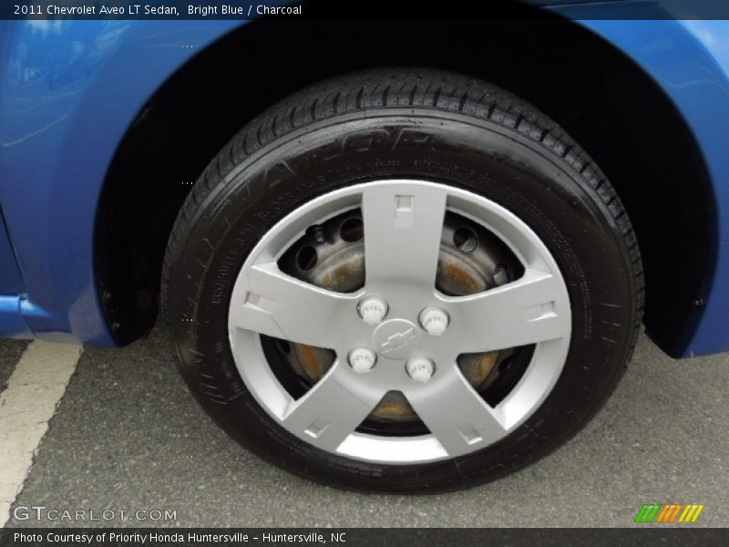 Bright Blue / Charcoal 2011 Chevrolet Aveo LT Sedan