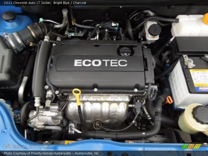 Bright Blue / Charcoal 2011 Chevrolet Aveo LT Sedan
