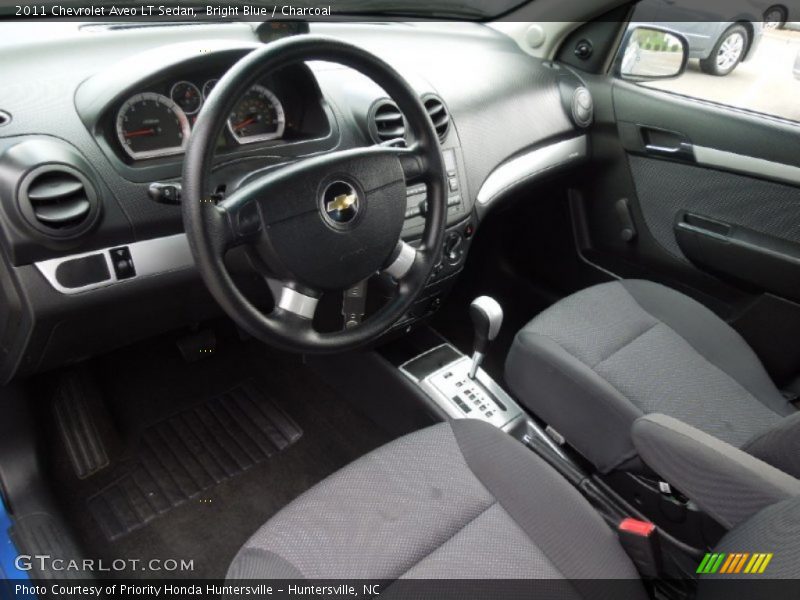 Bright Blue / Charcoal 2011 Chevrolet Aveo LT Sedan