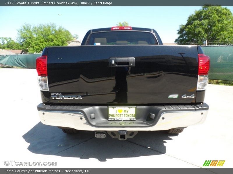 Black / Sand Beige 2012 Toyota Tundra Limited CrewMax 4x4